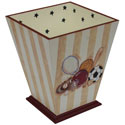 Varsity Waste Basket