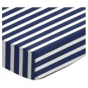 Round Crib Primary Stripes Sheet