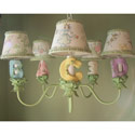 Blooming ABC's Chandelier