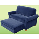 Sleep & Store Chair/Ottoman Combo