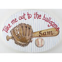 Ballgame Name Plaque