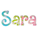 Tropical Rose Letters