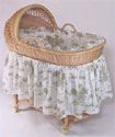 Vintage Toile Bassinet Bedding