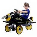 Yellow Jacket Kids Pedal Airplane