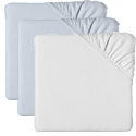 Set of 3 Jersey Knit Crib/Toddler Sheets