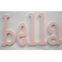 Bella's Glitter Wall Letters