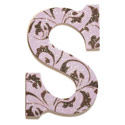 Scroll Glitter Wall Letters