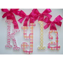 Kyla's Summer Fun Glitter Wall Letters