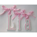 Lia's Candy Cane Wall Letters