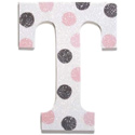 Polka Dot Glitter Wall Letters
