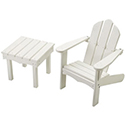 Childs Adirondack Chair and End Table