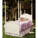 Floral Fantasy Poster Bed