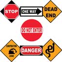 Road Sign Wall Arts