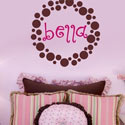 Bella's Dots Wall Decal