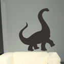 Chalkboard Dinosaur Wall Decal
