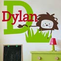 Dylan's Lion Wall Decal