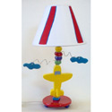 Ceramic Airplane Lamp