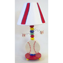 Baseball Ceramic Lamp