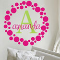 Amanda's Dots Wall Decal