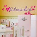 Butterfly Garden Wall Decal