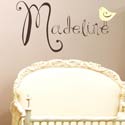 Cute Birdie Wall Decal