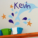 Dolphin Delight Wall Decal