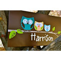 Owl Family Canvas Wall Art