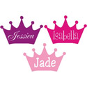 Princess Crown Wall Decal