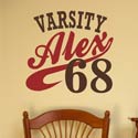 Varsity Wall Decal