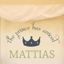 Welcome Prince Wall Decal