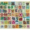 Animal Alphabet Canvas Art