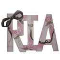 Ria Ribbon Wall Letters