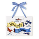 Aviator Name Plaque