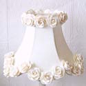 Silk and Roses Lamp Shade