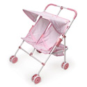 Double Folding Doll Umbrella Stroller