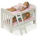 Doll Bunk Bed with Ladder