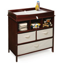 Estate Changing Table with 3 Baskets