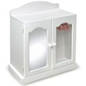 Mirrored Doll Armoire