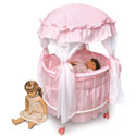 Royal Pavilion Round Doll Crib