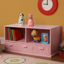 Shelf Storage Cubbies with Baskets
