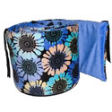 Midnight Marigold Round Crib Bumper