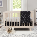 Tuxedo Monochrome 5-Piece Nursery Crib Bedding Set