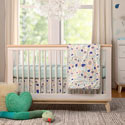 Fleeting Flora Crib Bedding Set