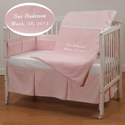 Embroidered Supremacy Crib Bedding