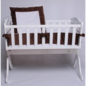 Snuggle Diamond Cradle Bedding