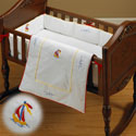 Sea Breeze Cradle Bedding