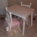 Rectangle Princess Table and Chair Set