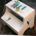 Madeline in Town Step Stool