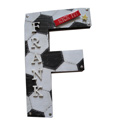 Soccer Wall Letter