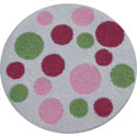 Custom Polka Dot Rug